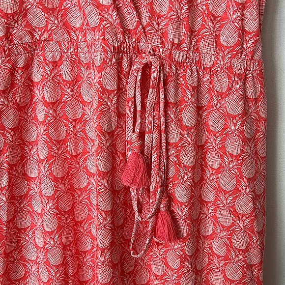 Tommy Bahama NWT Pink Tutti Frutti Pineapple Sleeveless Sundress **Size XS**🍍🍍 - Picture 5 of 7